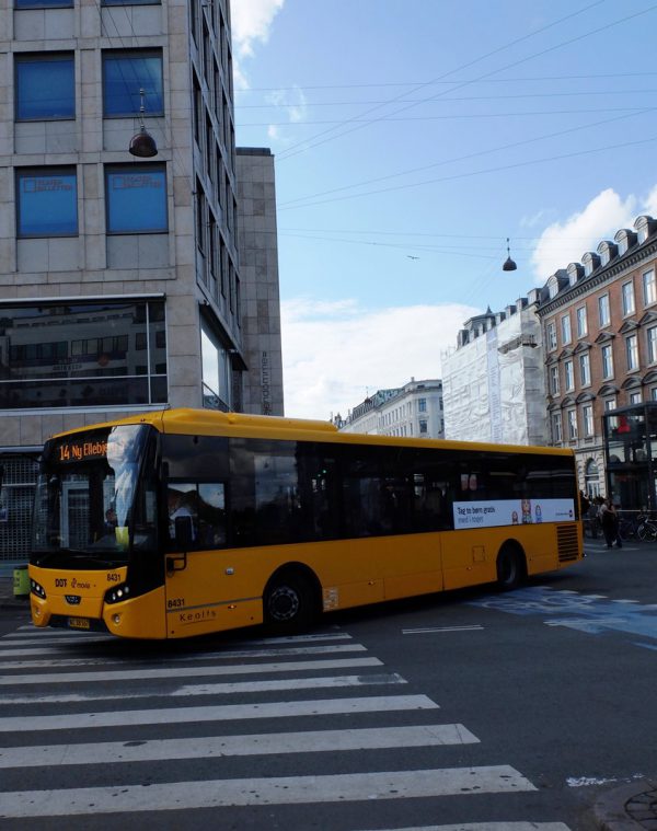 コペンハーゲンのバス