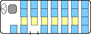 28人乗り小型マイクロバス（正22＋補6）