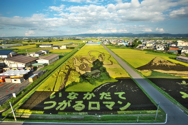 田舎館村田んぼアート