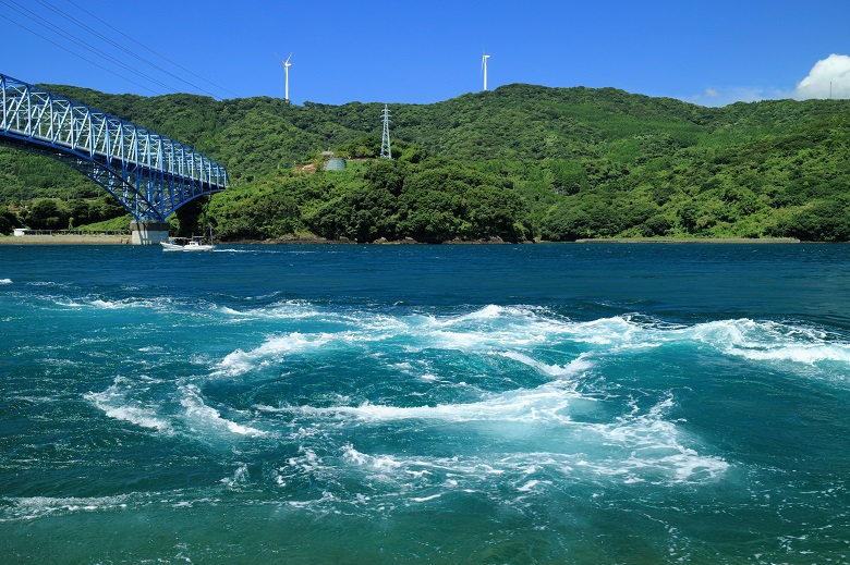 黒之瀬戸大橋・うずしお