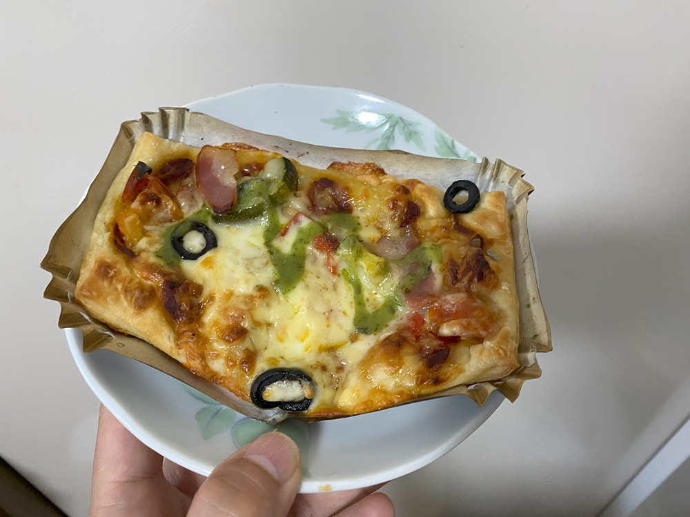 野菜のピザ