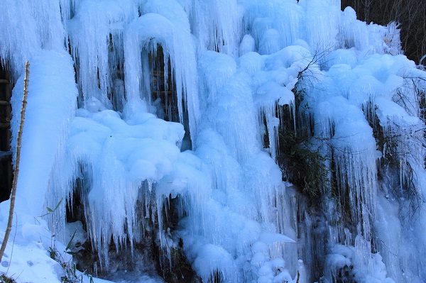 愛知県「稲武の氷瀑」