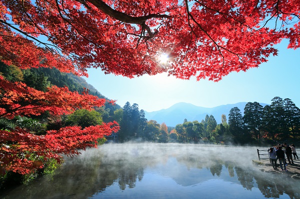 大分県「金鱗湖」