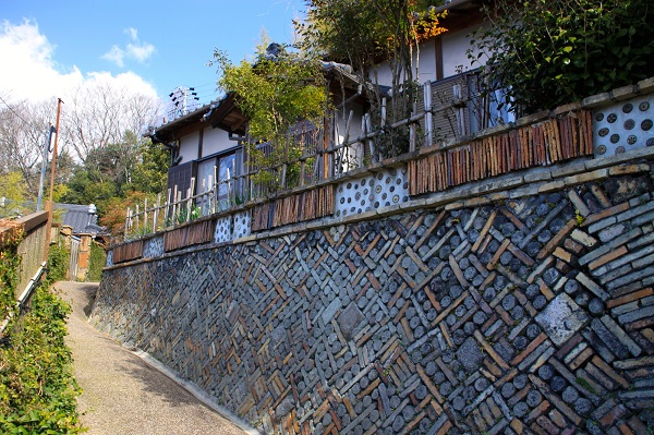 愛知県「窯垣の小径」