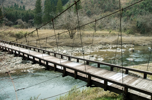 魚ケ渕のつり橋
