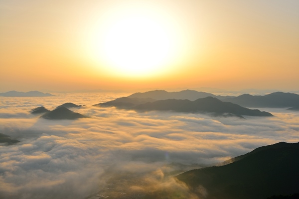 岩屋山の雲海