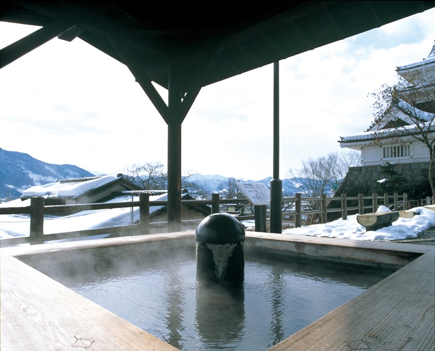 かみのやま温泉足湯