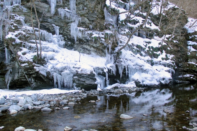 秩父・三十槌の氷柱