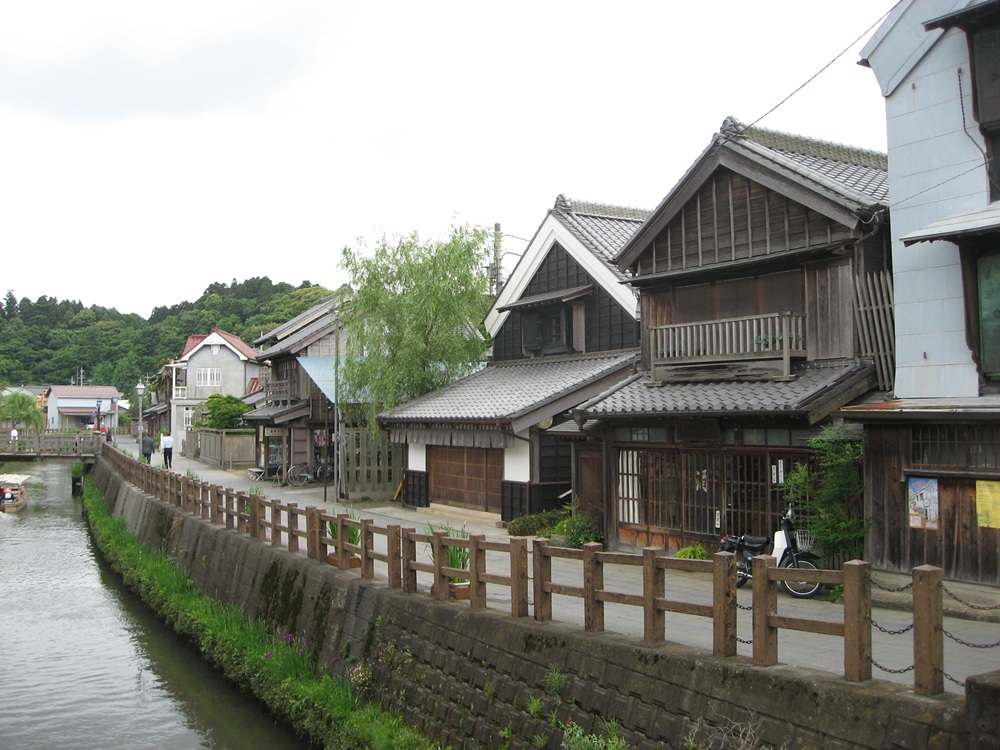 佐原の街並み