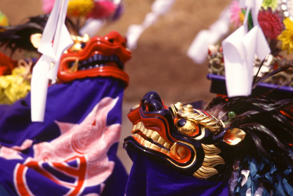 芦ヶ久保地区のササラ獅子舞