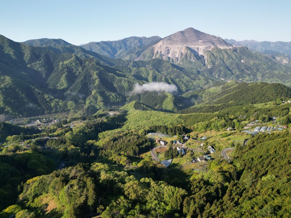 武甲山のお膝元に広がる芦ヶ久保地区