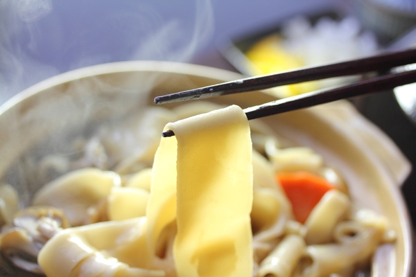 太目の麺が独特の煮ほうとう