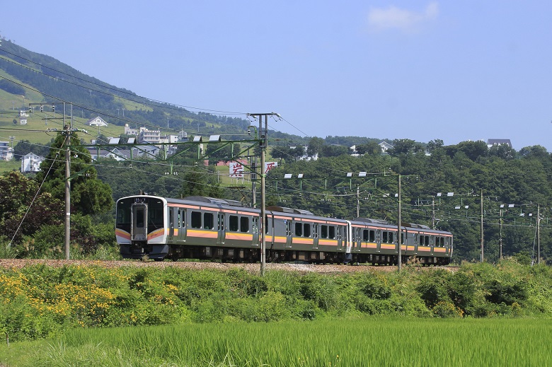 上越線・魚沼の景色