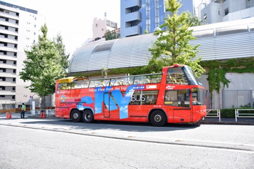 スカイバス乗車体験も