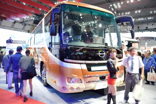 バスの未来を見に「東京モーターショー2015」へGO!