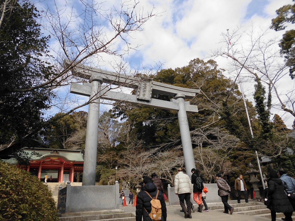 総門前の鳥居