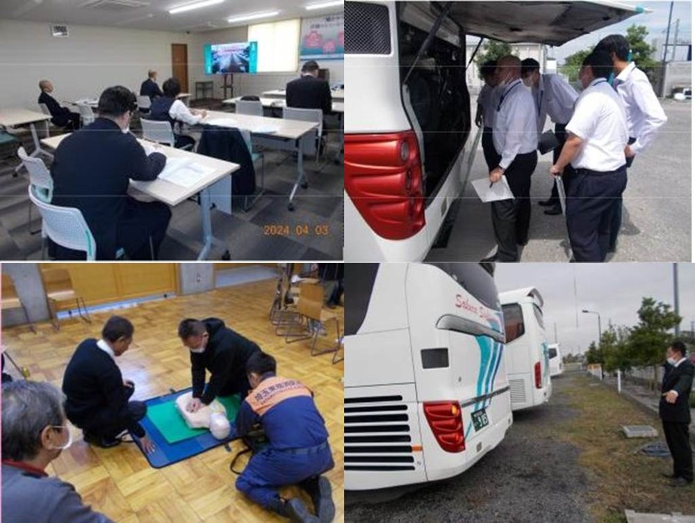 さくら観光バスの安全への取り組み