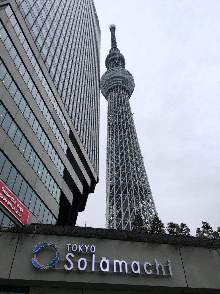 ソラマチと東京スカイツリー