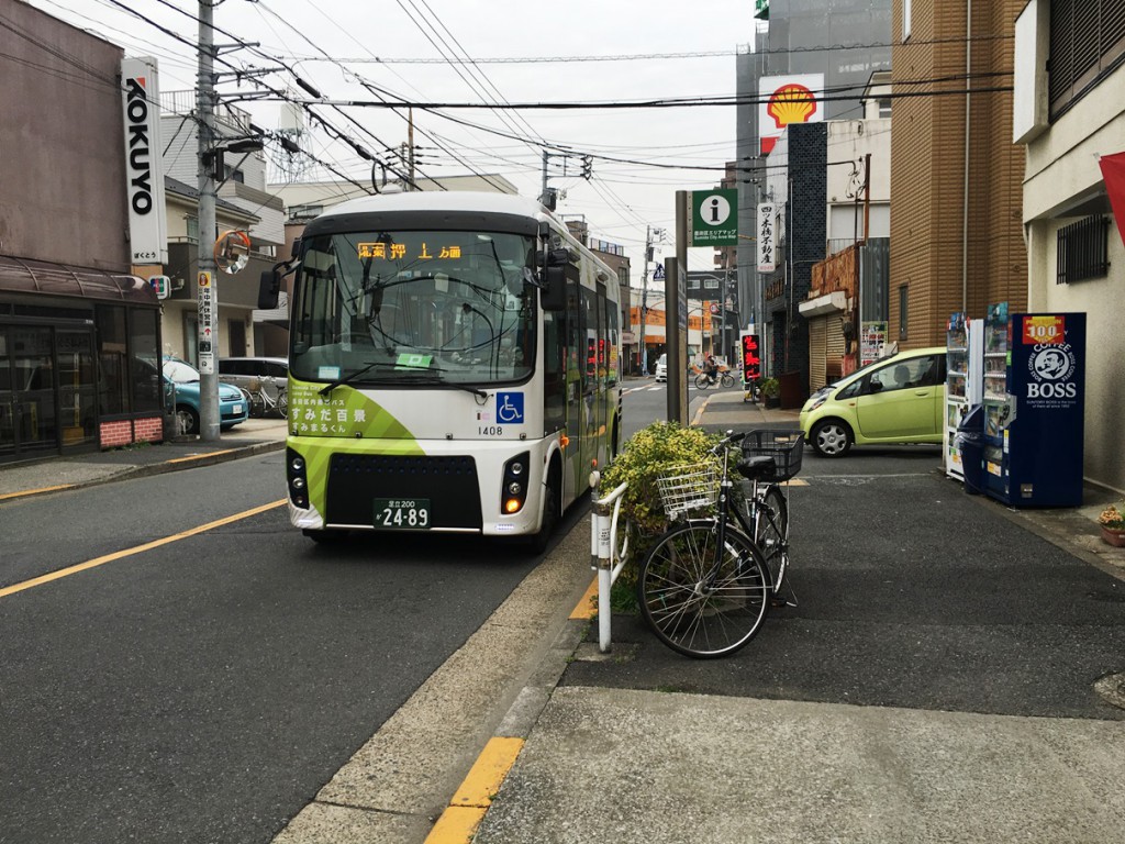 押上と八広を結ぶルート