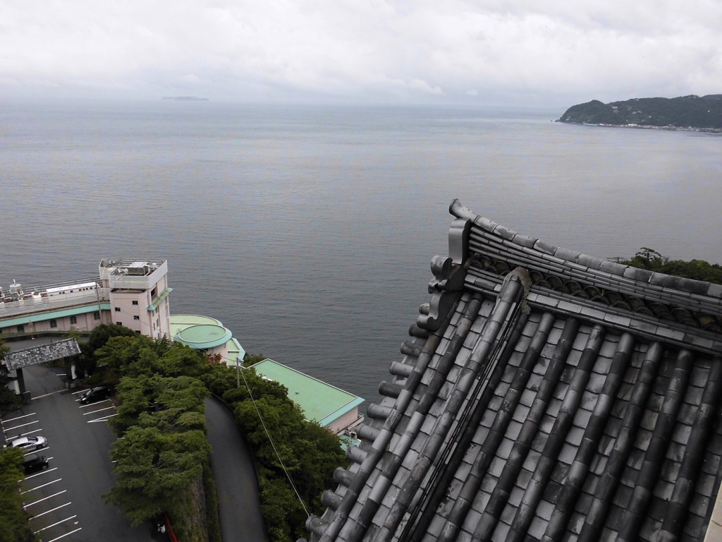 熱海城天守閣からの眺め