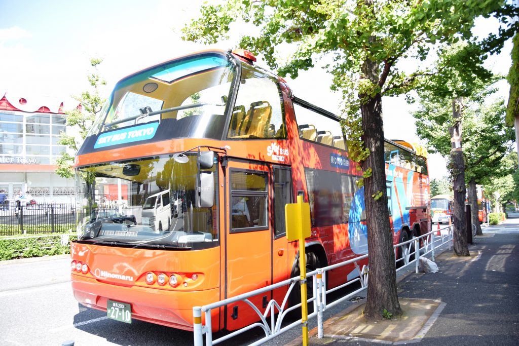 スカイバス東京のオープントップバス
