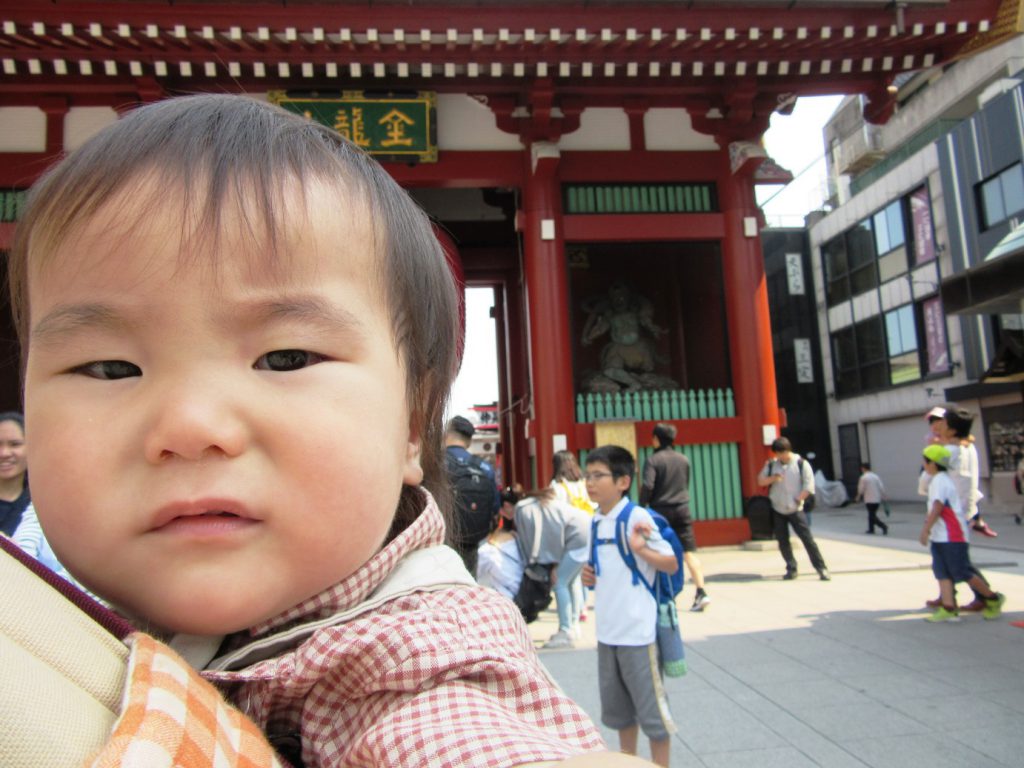 末っ子は1歳になりました