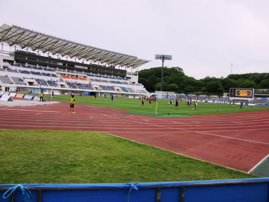 野津田公園の陸上競技場