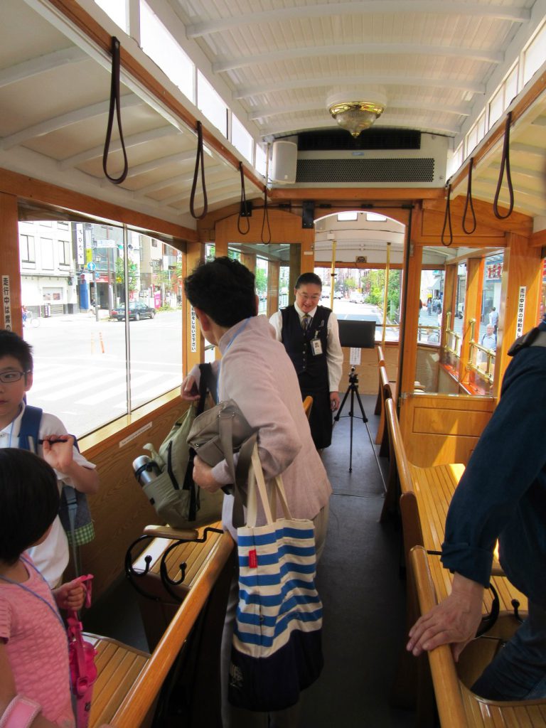 クラシックスカイバスの車内の様子