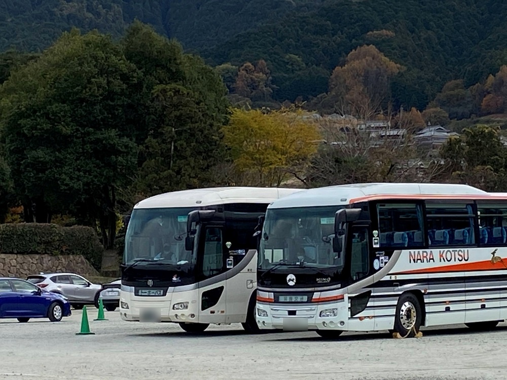 石舞台駐車場
