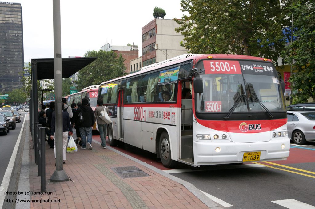 韓国の路線バス