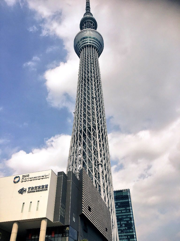 東京スカイツリーに到着