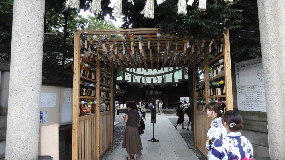 氷川神社の風鈴