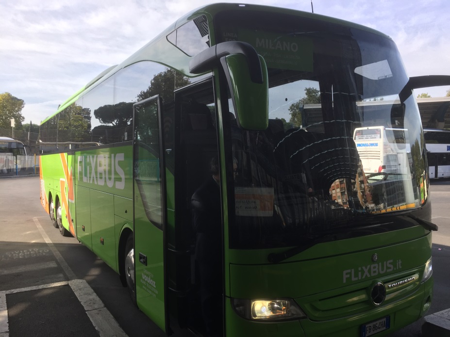 ローマの高速バスFLIXBUS