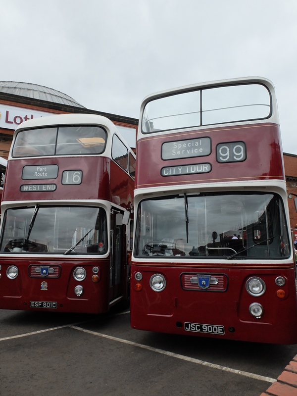 Lothian Busesの展示車両