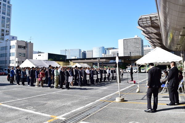 都営交通モニターも訓練に参加