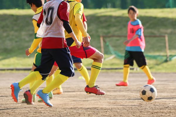 サッカー合宿にも大型バスは便利