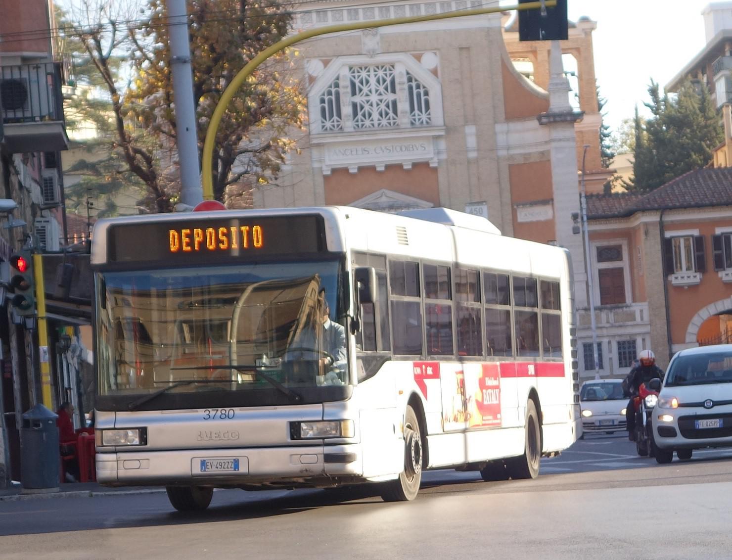 ストライキはローマ市バスの名物