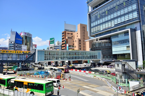 渋谷駅の貸切バス乗り場