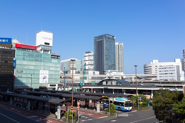 横浜駅バス乗り場