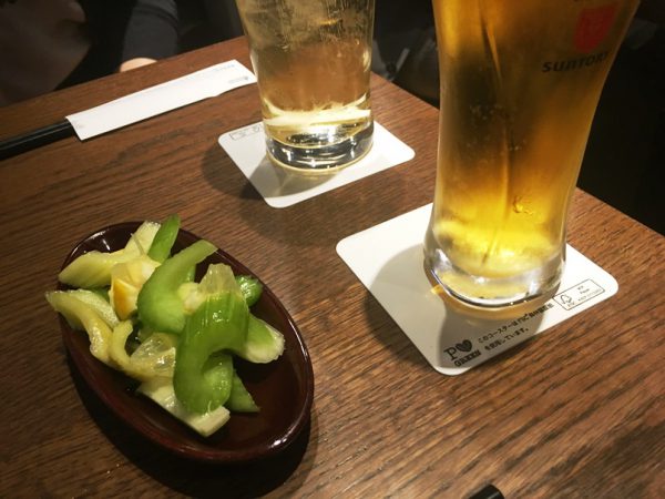 バスツアー前の前飲み