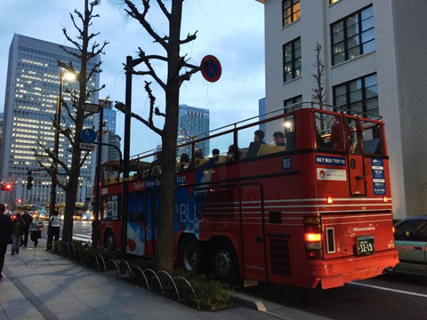 スカイバス東京のお花見ツアーバス