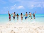 大人数で楽しめる海水浴場