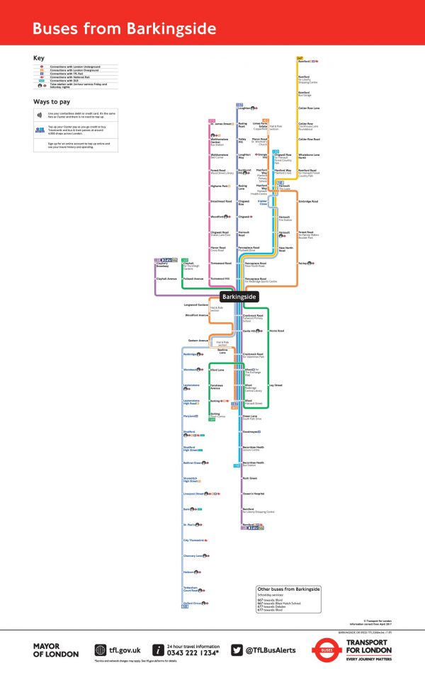 バスの路線図２