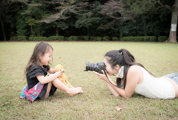 親子で撮影会