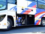 中型バスの貫通式トランク