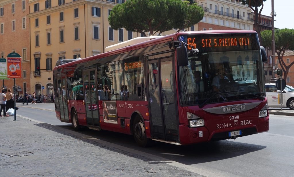 スリだらけ！ローマの路線バス