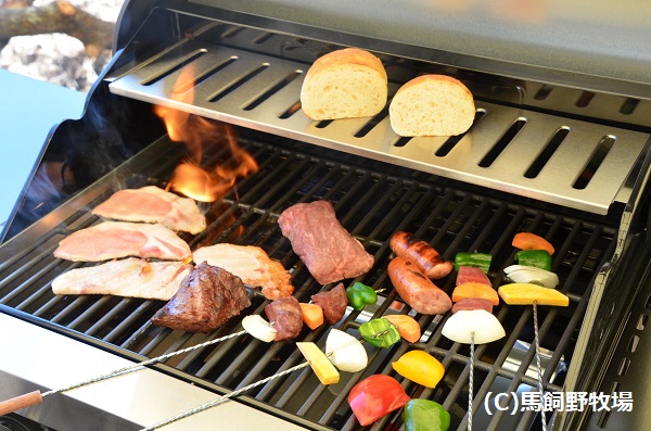 大地の恵みをそのままBBQでいただきます