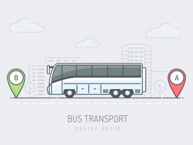 貸切バスの行き先を前もって決めておくルール