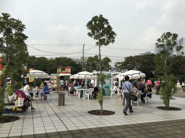 晴海ふ頭で開催されたバスイベント