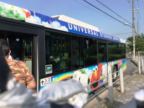 USJ駅行きの路線バス